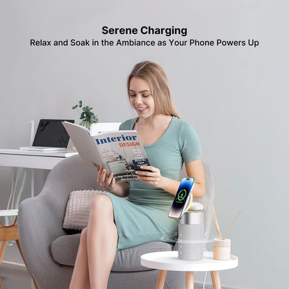 Enceinte Station de Charge iPhone Airpods sans fil