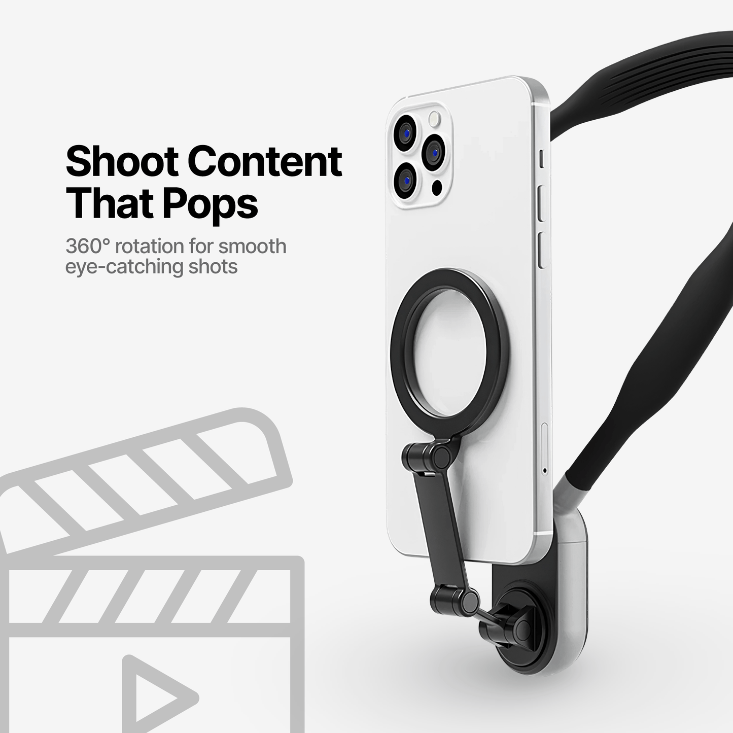 Support téléphone Tour du cou MagSafe POV