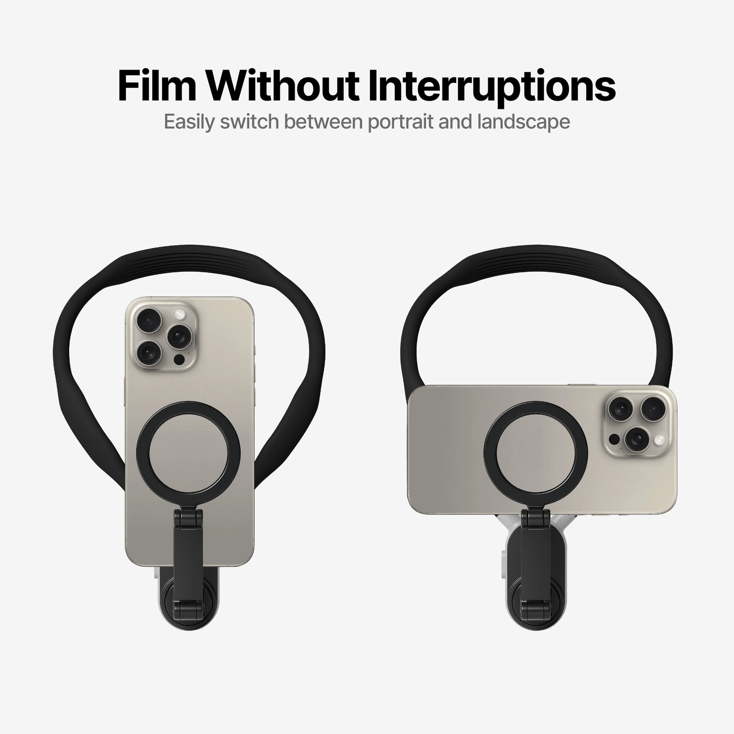 Support téléphone Tour du cou MagSafe POV