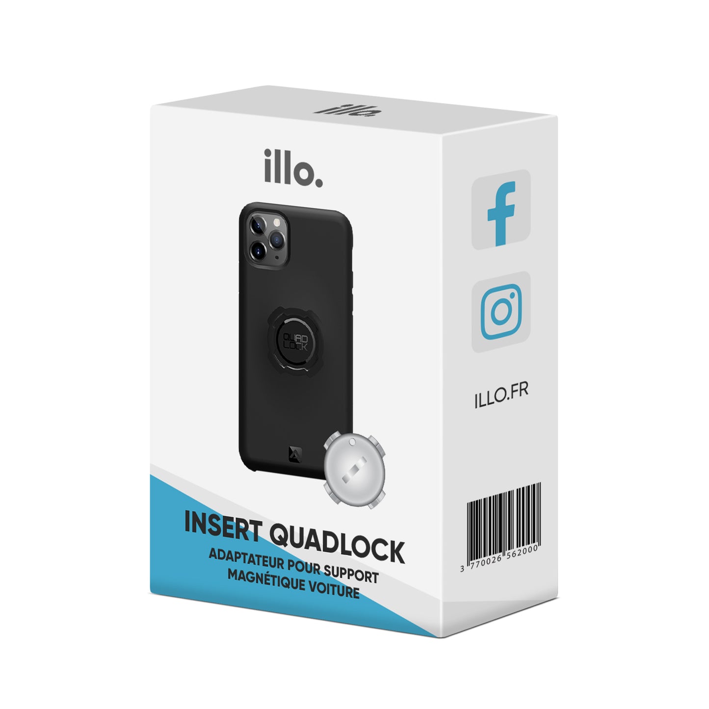 Support Quadlock voiture - illo